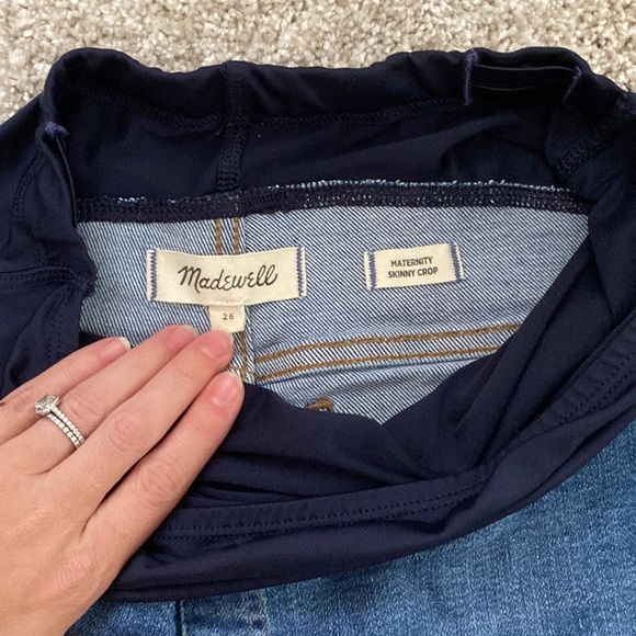 Madewell maternity over the bump jean - Picture 4 of 4